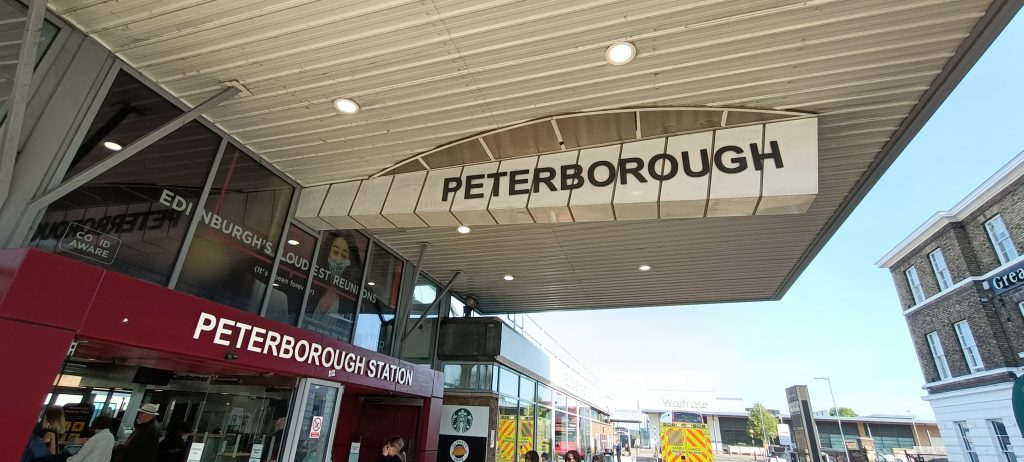 Peterborough train station