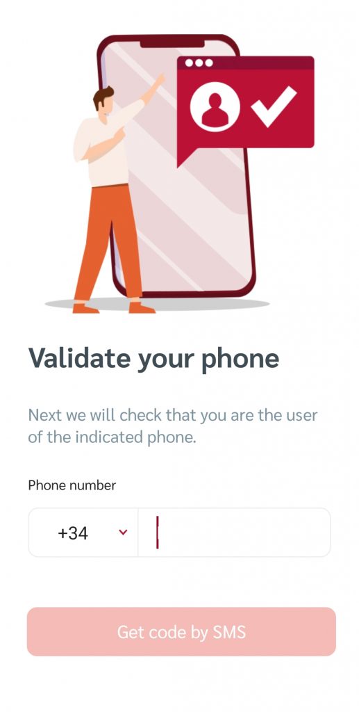 Validate your phone number