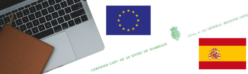 Certificates for EU Family Member Residency Applications in Spain